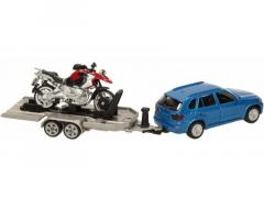 Masinuta - BMW cu remorca si bicicleta