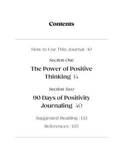 The Gratitude Effect Positivity Journal