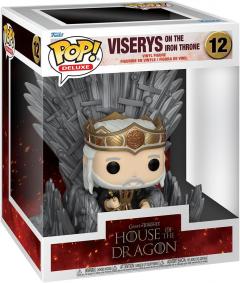 Figurina - Pop! Deluxe - House of the Dragon - Viserys on the Iron Throne