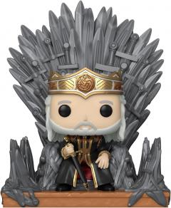 Figurina - Pop! Deluxe - House of the Dragon - Viserys on the Iron Throne