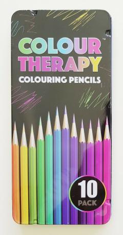 Creioane colorate Colour therapy in suport metalic