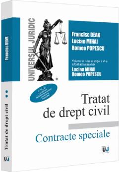 Tratat de drept civil. Contracte speciale - Volumul II