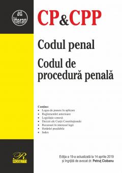 Codul penal. Codul de procedua penala