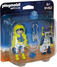 Set 2 figurine - Astronaut and Robot