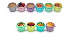 Set 10 recipiente - Snap & Go - Diverse capacitati