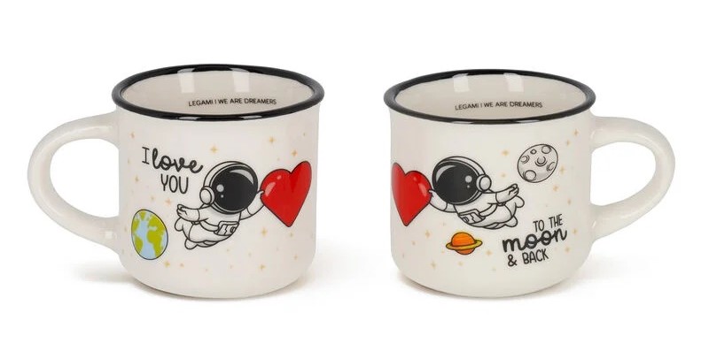 Set 2 cesti espresso - Espresso for Two - Space