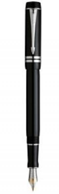 Stilou - Parker Duofold Platinum (Black)