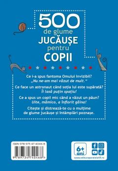 500 de glume jucause pentru copii