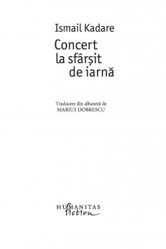 Concert la sfarsit de iarna