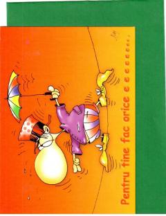 Felicitare amuzanta - mai multe modele