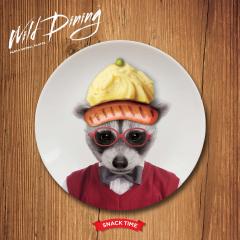 Farfurie - Wild Dining Raccoon