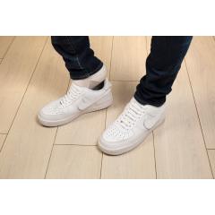 Benzi din silicon - White No-Tie Shoe Bands