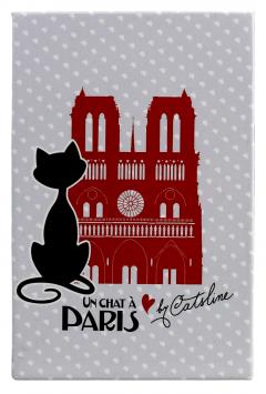 Magnet - Cat Rouge Notre Dame | Cartexpo