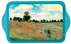 Tava metalica - Claude Monet - Les Coquelicots