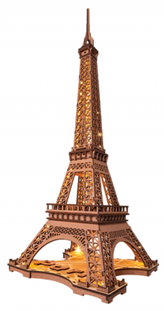 Puzzle 3D - Noaptea peste Turnul Eiffel