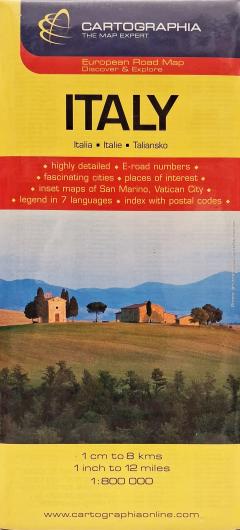 Harta rutiera - Italy