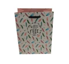 Punga medie pentru cadouri - Wild and free Legami