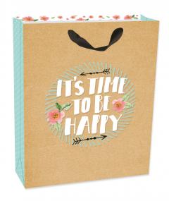 Punga medie pentru cadouri - Be Happy Legami