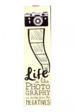 Semn de carte - Life is like photography Legami