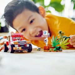 LEGO - Jurassic Park - Ambuscada dinozaurului Dilophosaurus -206 piese (76958)