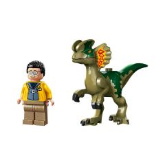LEGO - Jurassic Park - Ambuscada dinozaurului Dilophosaurus -206 piese (76958)