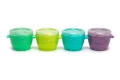 Set 4 recipiente de silicon - Snap and Go