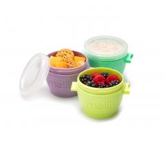 Set 4 recipiente de silicon - Snap and Go