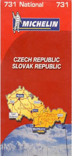 Map Cehia & Slovacia