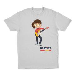 Tricou copii - Sofia, 4 ani - Alb