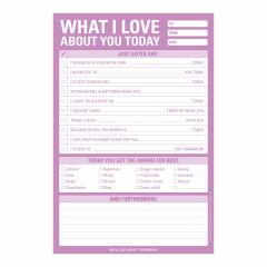 Bloc notes - What I Love about You Today