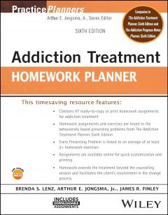 Addiction Treatment Homework Planner