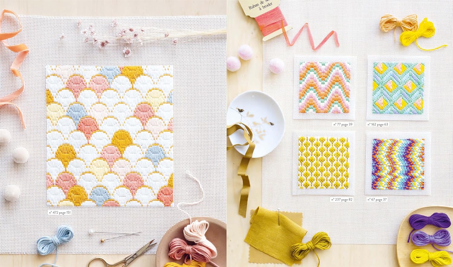 500 Needlepoint Patterns - Anais Herve