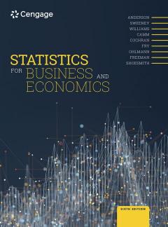 Coperta cărții Statistics for Business and Economics