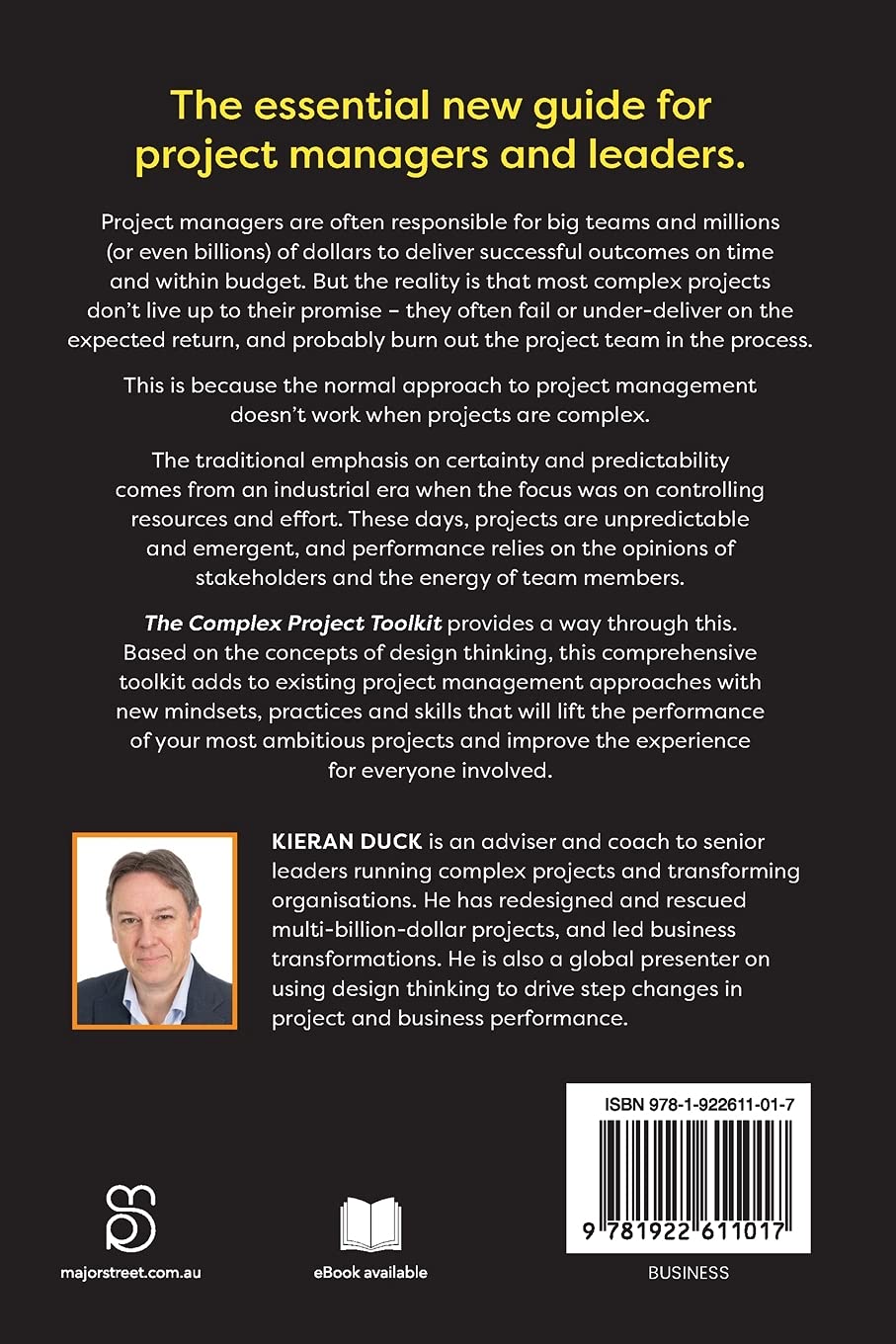 Complex Project Guide The Complex Project Toolkit - Kieran Duck