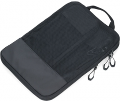 Set Gentii de Compresie - Troika Black Packing Cubes, 3 bucati