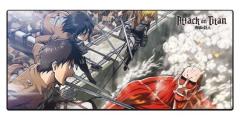 Mouse pad XXL - Attack on Titan - Eren vs Colossal Titan