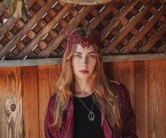 Diadema cu lant - Marvel - WandaVision Wanda Tiara and S.W.O.R.D Necklace