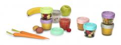 Set 12 recipiente pentru bebelusi - Melii, 118 ml