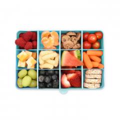 Cutie alimente pentru copii - Snackle Box, blue