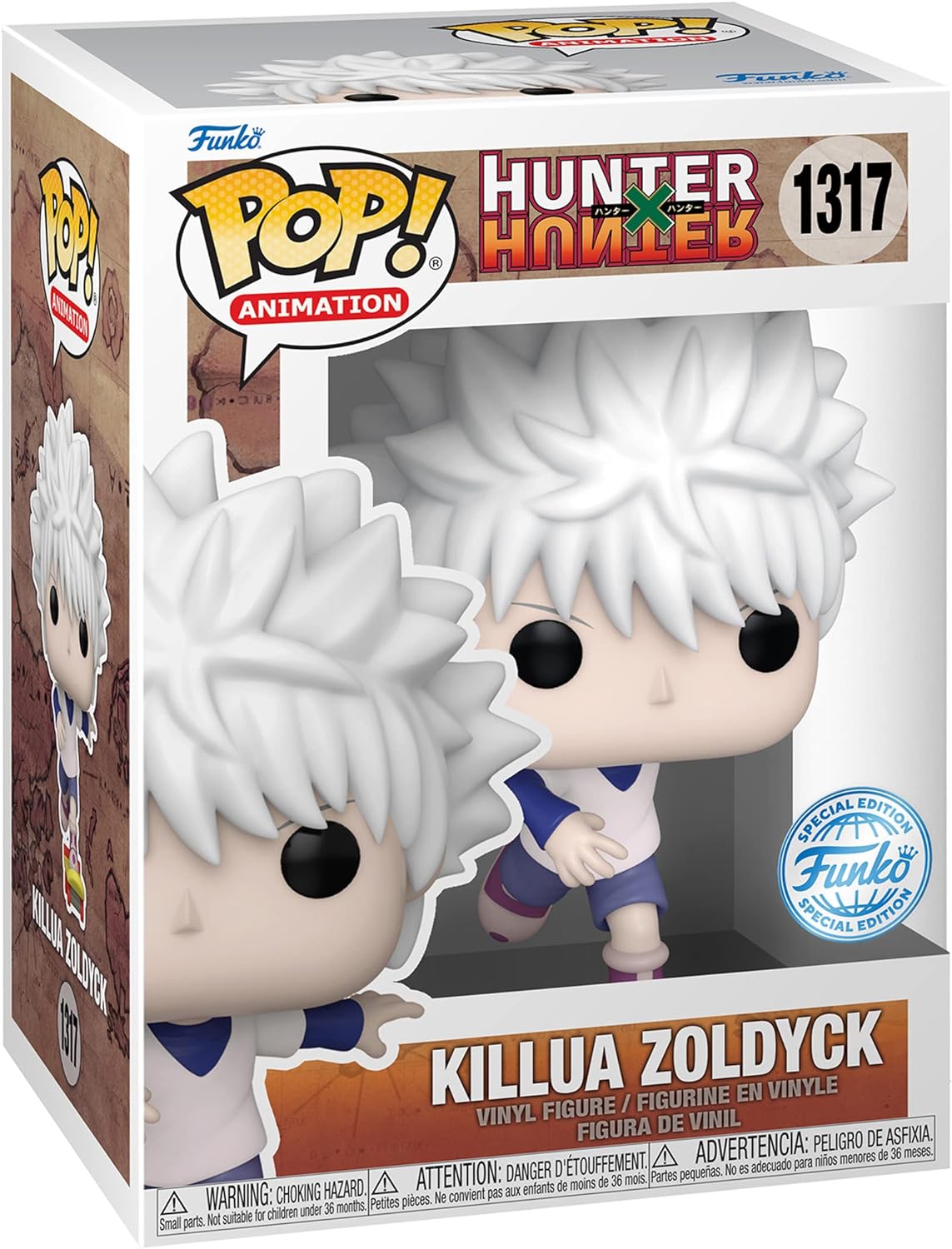 Figurina - Pop! Animation - Hunter x Hunter - Killua Zoldyck (Special Edition)