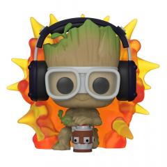 Figurina - Pop! Marvel - I Am Groot - Groot with Detonator