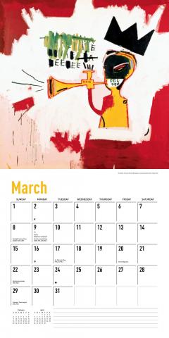 Calendar 2020 - Jean-Michel Basquiat