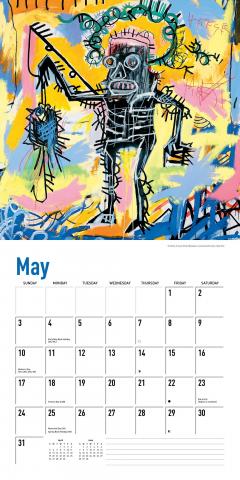 Calendar 2020 - Jean-Michel Basquiat