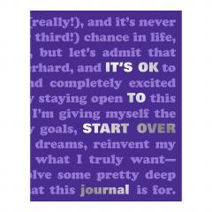 Jurnal- It's OK to Start Over