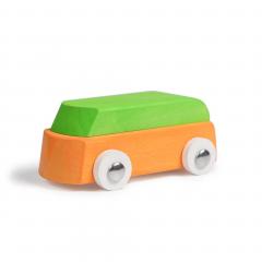 Jucarie artizanala din lemn - masinuta Van