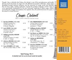 Classic Clarinet: Best Loved Classical Clarinet Music