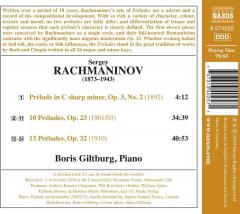 Rachmaninov: 24 Preludes