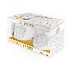 Set 2 pahare - Harry Potter - Gryffindor & Slytherin