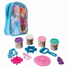 Set 4 borcanase plastilina si accesorii - Disney Frozen 