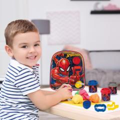 Set 4 borcanase plastilina si accesorii - Gentuta Spider-Man 